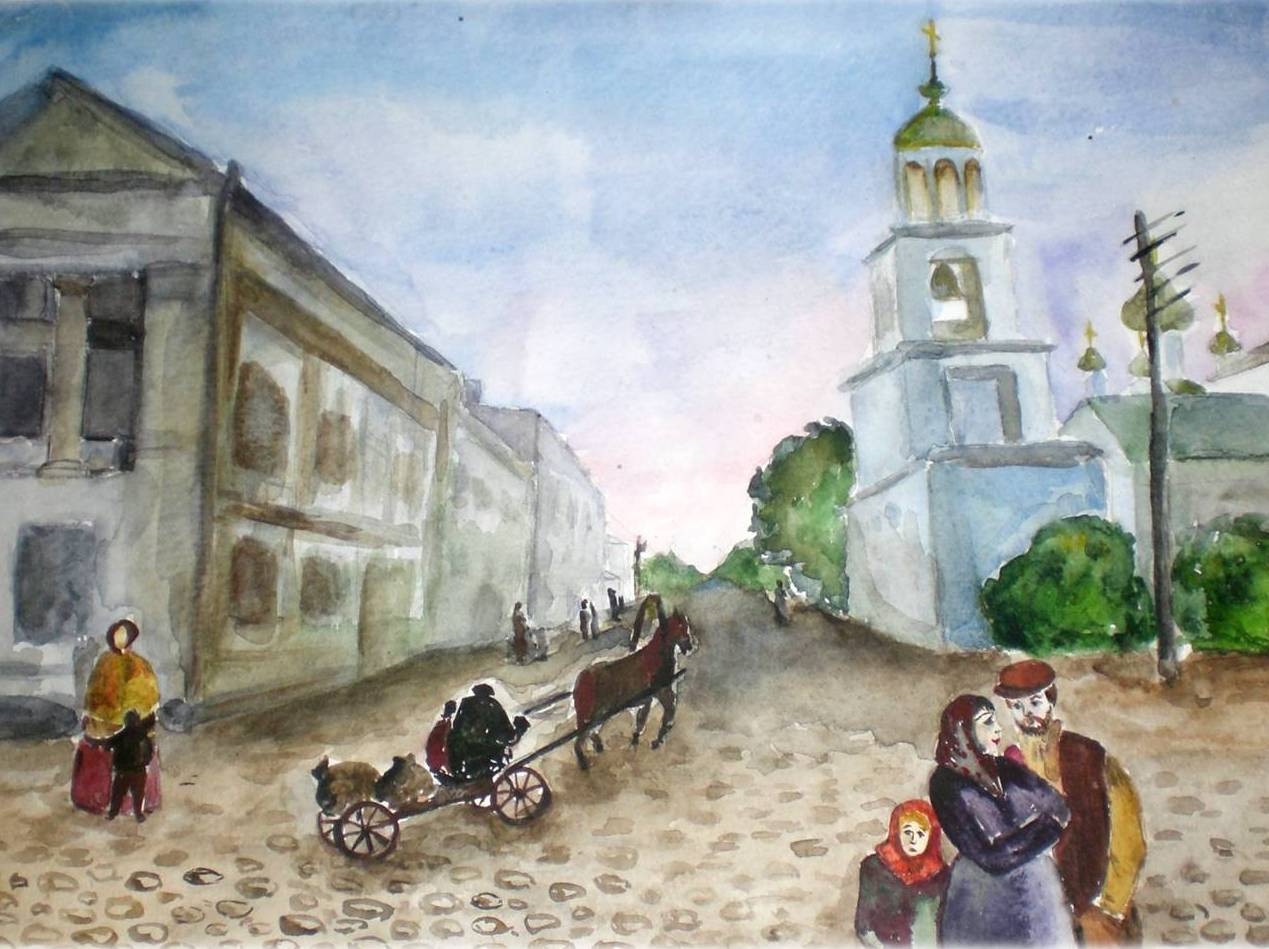 Нарисовать рисунок ярославль